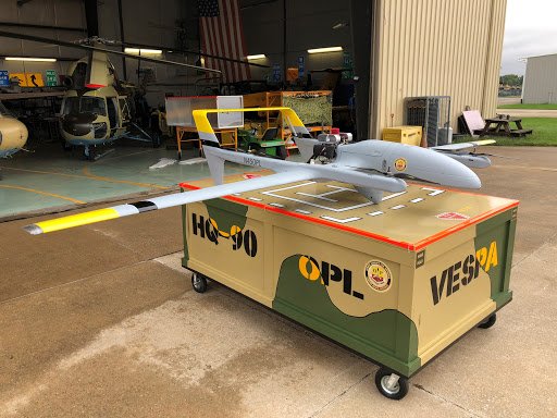 Black_Veatch's tweet photo. A 60-mile Beyond Visual Line of Sight #drone flight over #transmission lines? No sweat. We teamed with @CollinsAero to help @AmerenCorp achieve this groundbreaking milestone that could revolutionize how utilities inspect #infrasatructure. Learn more: https://t.co/UBh2bMy9nc https://t.co/zMj3YwmSki