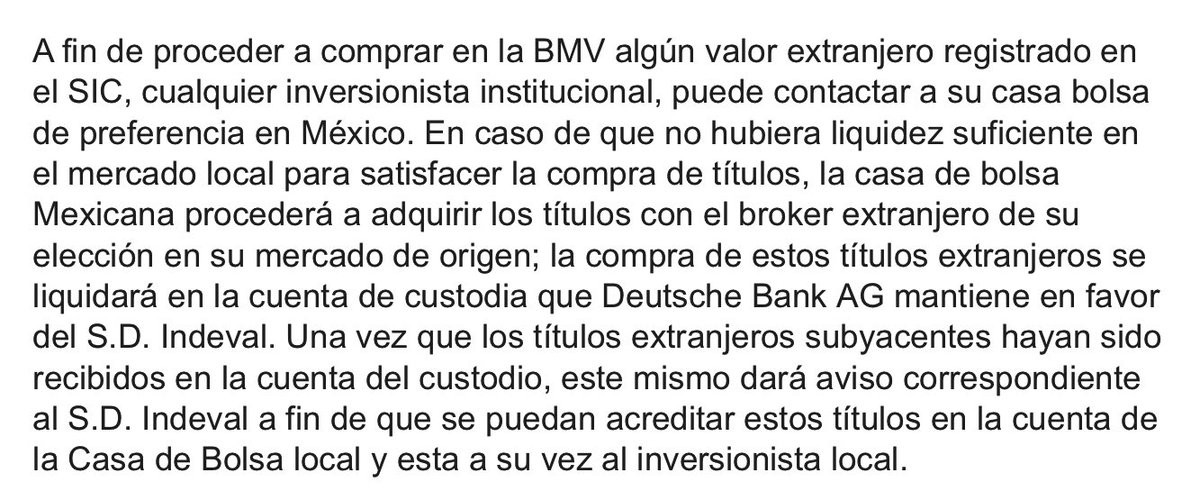 xel_arjona's tweet photo. @Econogenius_MX @Inomniaparatus_ Es correcto.  Si no mal interpreto, la mayoría de esta dinámica la opera @deutscheBank vía #VEMEX. Ojo al 4o parrafo en la siguiente descripción del proceso operativo del #SIC 👉 https://t.co/KJdmpPZOMb https://t.co/Kqj22OMqoJ