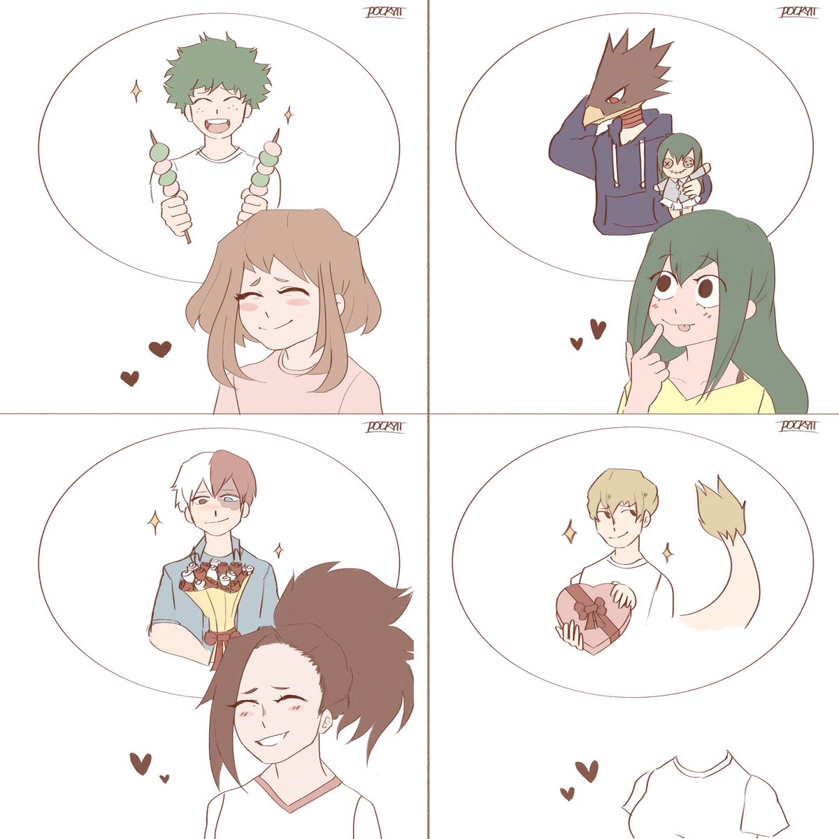 "so what did your boyfriend do this week?" ❤️ #bnha 
