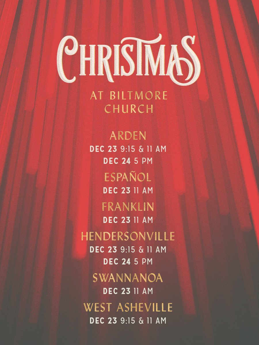biltmore's tweet photo. We’d love to invite you and your family to create a great memory this year by joining us for Christmas at Biltmore Church! We’ll have Christmas services with special activities for kids and photo opps for the whole family 📸 . For all the details, visit https://t.co/kWvU3jtCCP https://t.co/zJbsNMEG2O