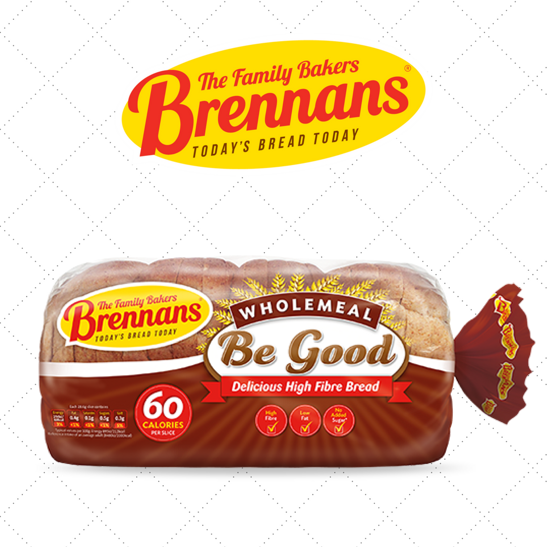 Brennans Be Good Low Calorie Wholemeal is just 60 calories per slice, with the same great taste! Available from <a href="/FoodIrelandCo/">Food Ireland</a> 🍞🇮🇪 #FoodIreland #LowCalorie #IrishAbroad