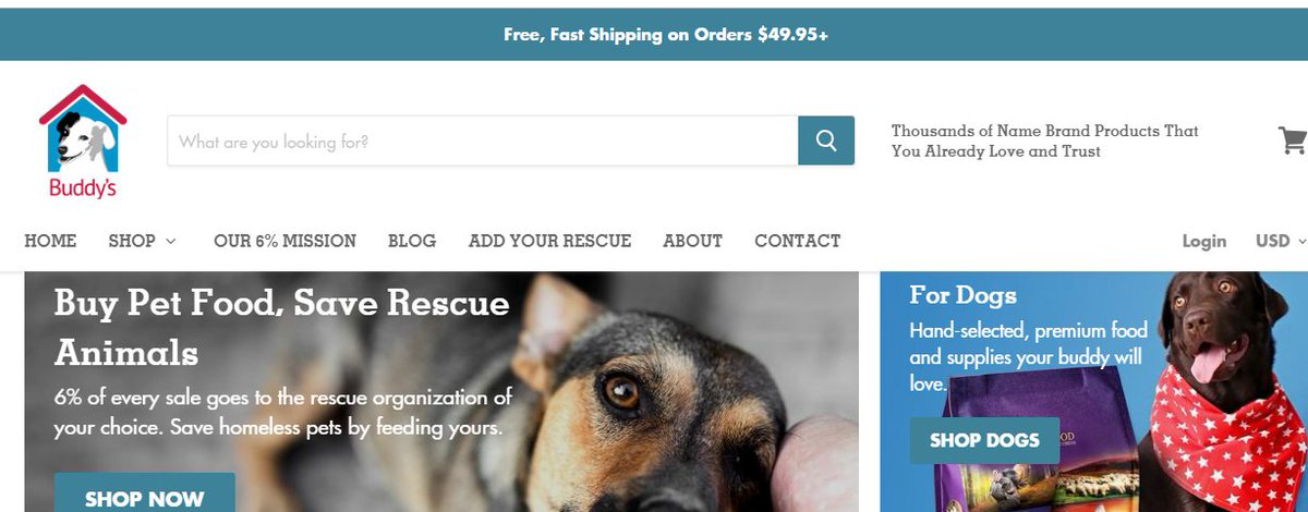 New Client: mybuddysmarketplace.com  - Selling dog care products.  #PPC #SEM #googleshopping #ecommerce