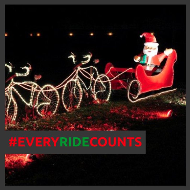 The holiday music is playing everywhere and people across Canada are getting ready for the holiday season. Santa definitely believes in sustainable transport. Between his reindeer and this sweet sleigh setup, he has everything he needs for this month! #everyridecounts #bikoappen