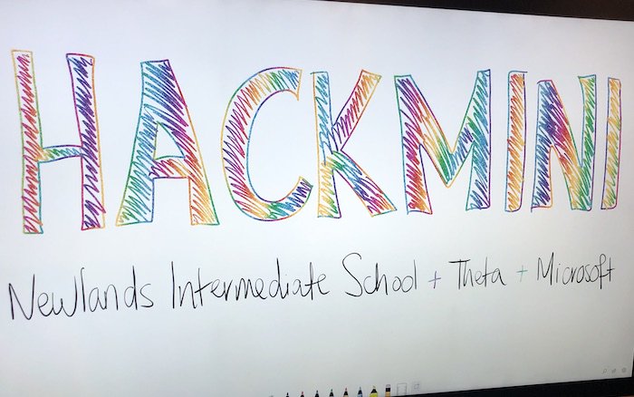 ThetaNet's tweet image. Kicking things off at this week&apos;s #hackmini #CSEdWeek #MicrosoftEDU