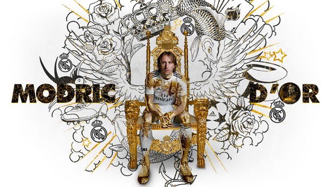 ¡Enhorabuena Crack! Eres Grande @lukamodric10