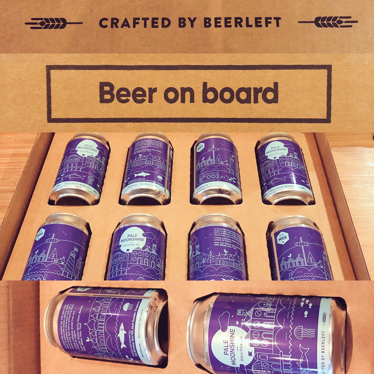 UXMuch's tweet photo. Cheers @andybudd for my early Xmas pressie! How kind of you. They finally found their way to my desk. Very excited! #BeerLeft ππΊ https://t.co/0WGuAts3b7