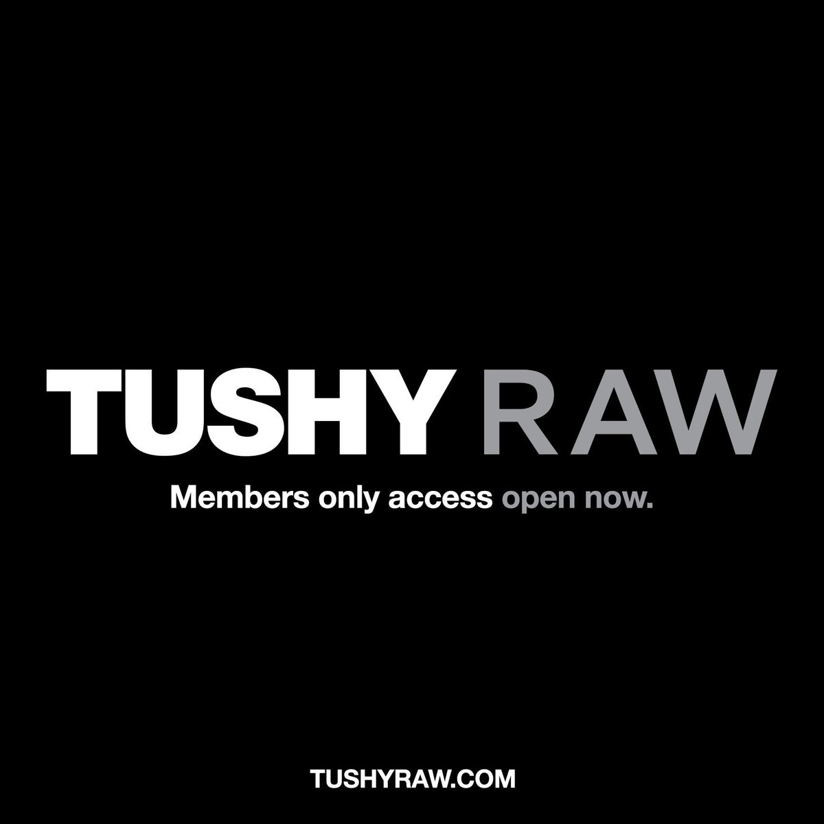 Tushy On Twitter Tushyraw By Greglansky Coming 12 6 Members Only