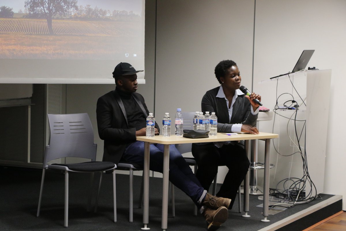 Aeda_France's tweet photo. Merci à Monsieur @BacelyYorobi et Madame Bwalya Mwali de nous avoir offert un échange constructif sur le développement du numérique en Afrique et les différents enjeux qui en découlent #AEDA #conférence #goodtime https://t.co/3PC21AXYct