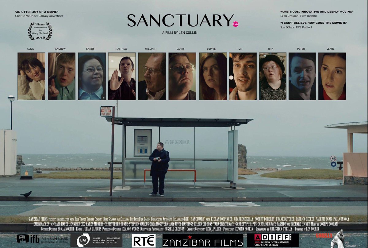 If you haven’t seen Sanctuary - a film by <a href="/Len_Collin/">Len Collin</a> - then do!! Just come out of the splendid <a href="/HydeParkPH/">Hyde Park Picture House</a> and what an extraordinarily funny, moving and stereotype-smashing watch it is.. Fabulous acting from the @BlueTeapotTC company.