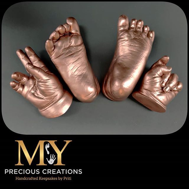 pritiscreations's tweet image. Never know how they going to turn out, no two are ever the same. 6 months old. Copper finish. 
#mypreciouscreations #3dcasting #copperfinish #handsandfeet #wolverhampton #shoplocal #bespoke #capture #6monthsold #newborn #christmas #handmade #lovemyjob #mumpreneur #handcaptur…