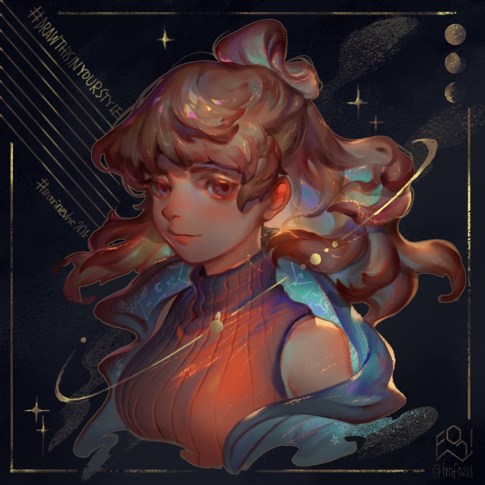 #drawthisinyourstyle 
Challenge of marinevhs20k.