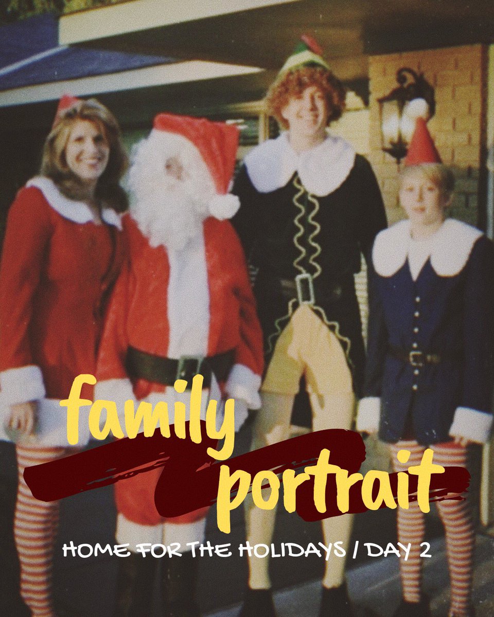 FAMILY PORTRAIT / DAY 2 👨‍👩‍👧‍👦
Come out in your most festive matching/coordinating outfits with a group of friends + we'll have a Polaroid photo booth set up in front of the ASB! ($1/Polaroid picture) 📸  #ORHSWinter18 #HomeForTheHolidays