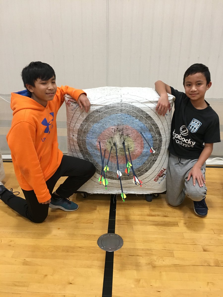 Solid archery skills at Alvaton Elementary!!