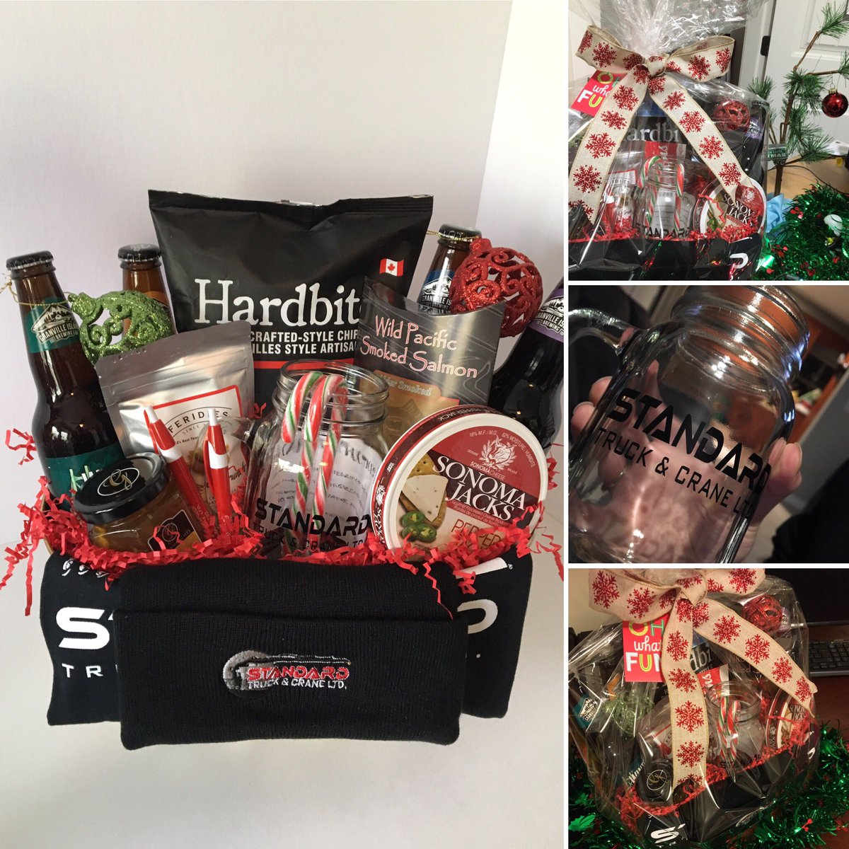 GiftsByEverly's tweet photo. Had a lot of fun making this custom basket for @StandardTC 🎁🎄❄️

#STC #GiftBasketsBC #VancouverBC #HolidaySeason https://t.co/TtT6hJsWkN
