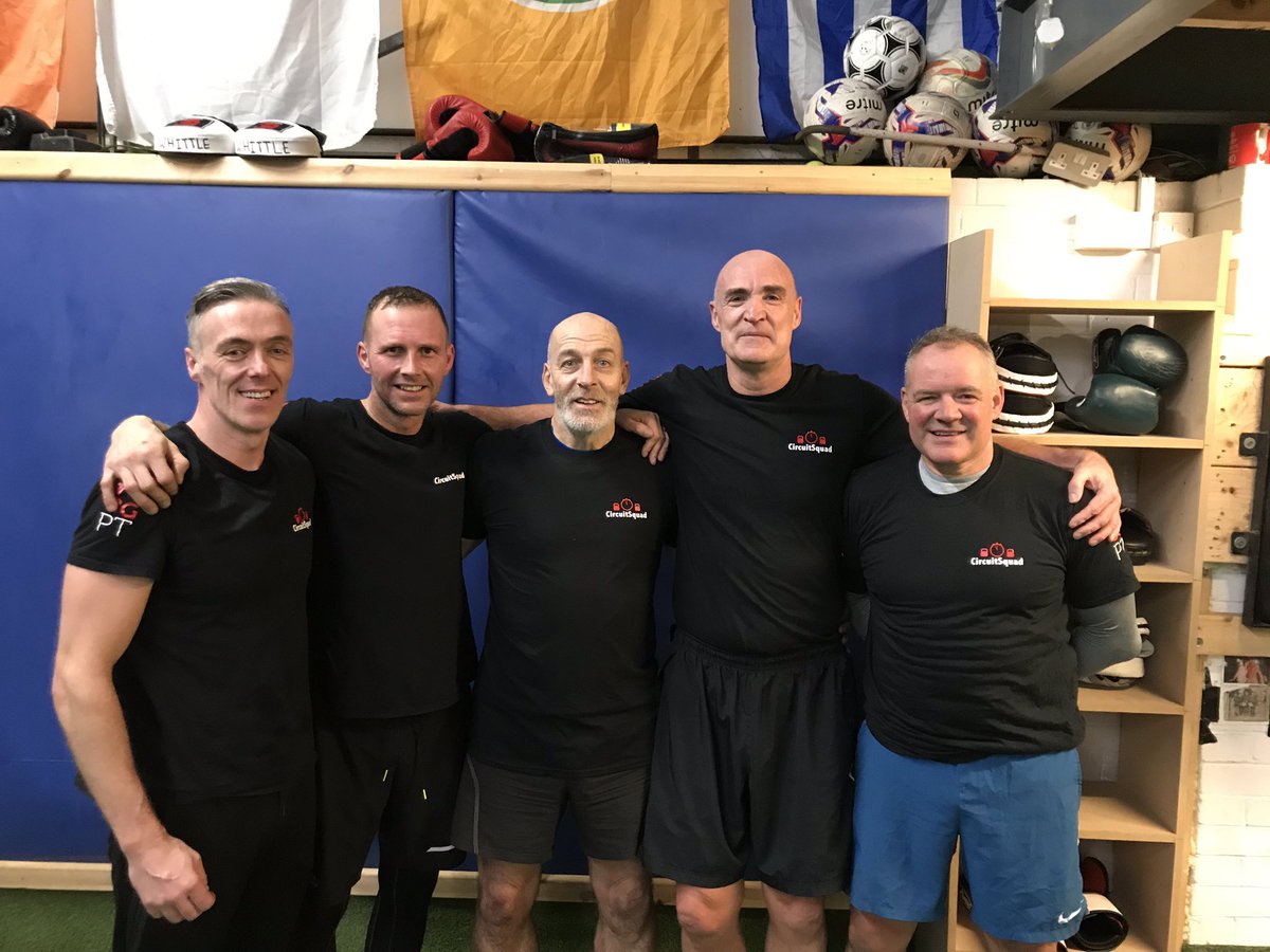 Superb effort tonight with this lot #footballfriends #circuitsquad me
 Carlos greenwood,Jimmy Clarke,
Stevie parry and Andy Grimshaw 
The captain💪⚽️
#oldiesbutgoldies #goalmachine #rossendale #haslingden #bacup 
#bodyboxfitness