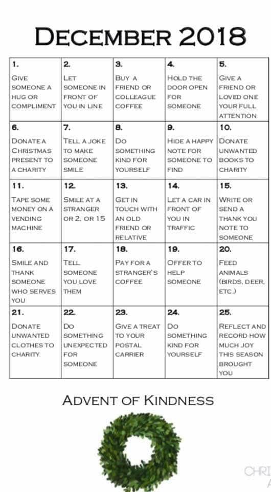 expertjill's tweet photo. Life is great this week with a packed calendar. Here are two Advent calendars that came up today. I have them on my fridge with a commitment to make them happen. https://t.co/k85Q6gmWzn