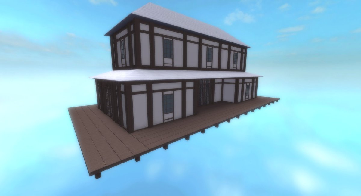 Zach On Twitter Made Some Japanese Style Houses For Bylocks52 S Santa Simulator Roblox Robloxdev Rbxdev - house simulator roblox