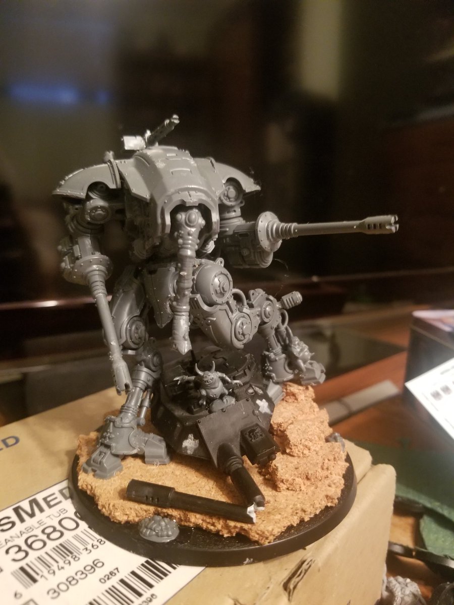 smurfsomalley's tweet photo. My LGS is doing a Painting Challenge where you have to either submit a Vehicke or Monstrous Creature, and play a skirmish game at the end of the month. Which one should I submit and paint? #warhammer #painting #40k #gamesworkshop #armigers #deathguard #warhammer40k #helverins https://t.co/xEiFdMiTSZ
