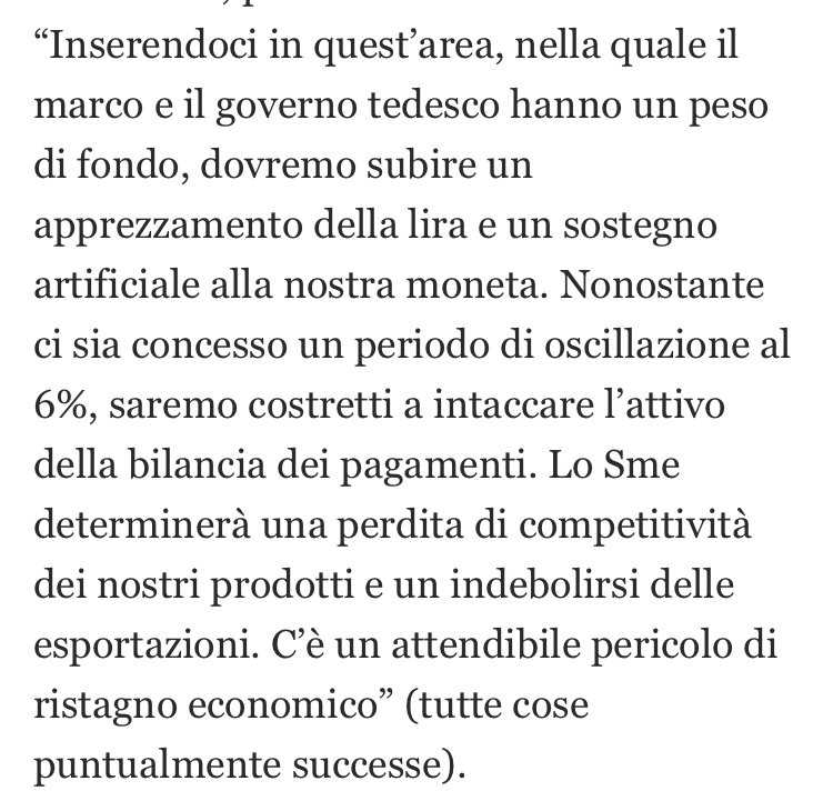 misnrotta's tweet photo. Quando Napolitano era contrario all’adesione dell’Italia al sistema monetario europeo..correva l’anno 1978. https://t.co/Agq7RVSiA0