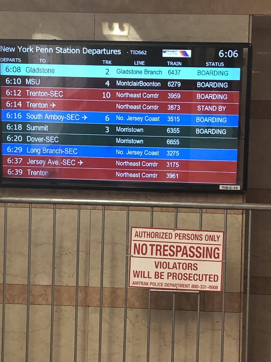 JillMarie92's tweet photo. But...everything was running so smoothly. Why am I still on standby? #NJT #njtransitprobs https://t.co/dLhIYubbPG