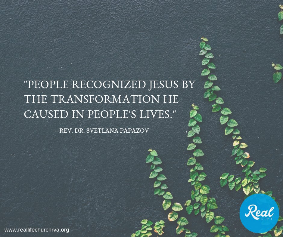RealLife_RVA's tweet photo. How did Jesus cause transformation? Is it still happening today? Click the link below to find out. 
https://t.co/T5aYYZ8tmE https://t.co/qHtSM0jvNE