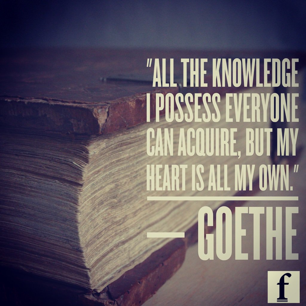 Inter_Play's tweet image. "All the knowledge I possess everyone can acquire, but my heart is all my own" Goethe