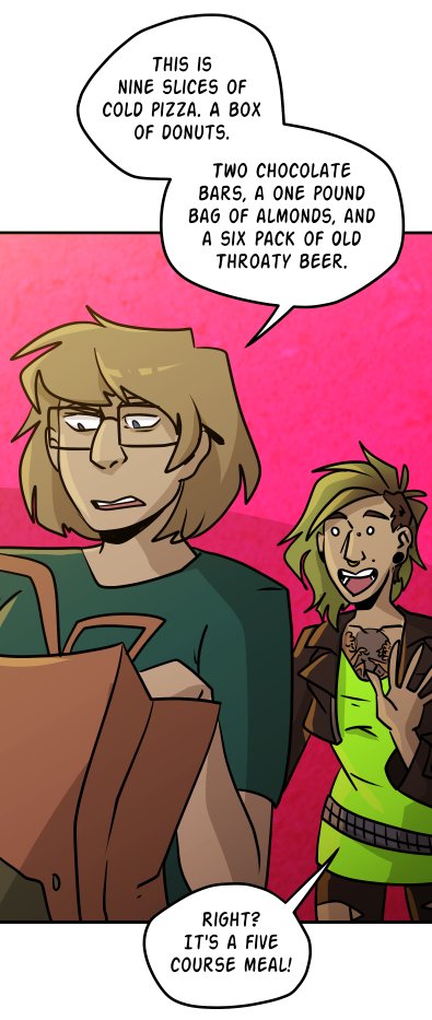 rays666hell's tweet image. What&apos;s up, Messenger updated today! Motorpool has the right idea of a good fun time, and then there are some uh, life-altering consequences! It&apos;s free to read, as is everything on @LINEWebtoon !!
 🚲 🚲 🚲webtoons.com/en/fantasy/mes…