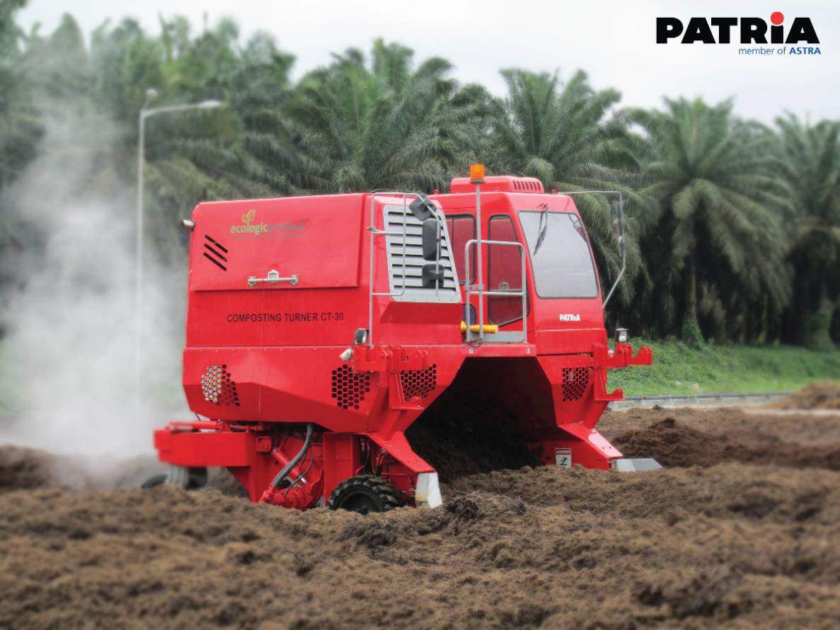 PATRIA_UTPE's tweet image. Looking for a reliable, cost-effective and innovative way to manage your palm oil waste? Look no further than the PATRIA Compost Turner. #patria #manufacture #compostturner