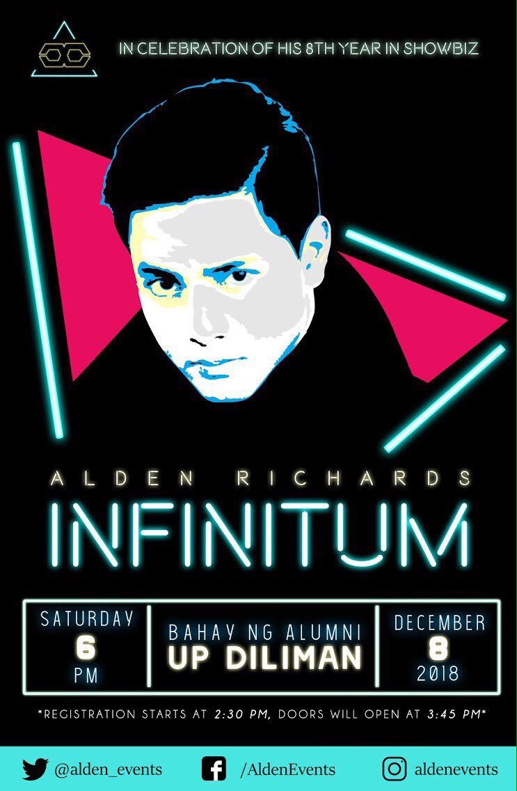 Let us celebrate <a href="/aldenrichards02/">Alden Richards</a> 8 years in showbiz this Saturday, December 8! You can still register, just DM <a href="/alden_events/">Alden Richards Events</a> for more info!!! See you there! ❤️

#ALDUBWithoutADoubt