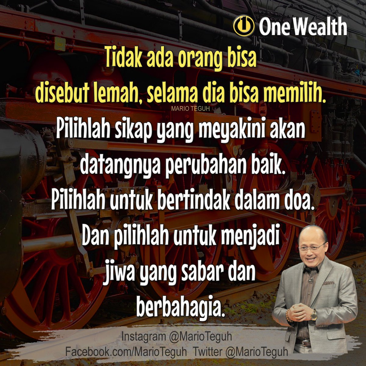 Sesungguhnya, 
bukan halangan yang menjadikan kita terhalangi, tapi ketidaksediaan untuk bertindak karena kita merasa kemungkinan berhasil kita kecil.

Marilah kita lebih bertindak daripada khawatir.

Harapan adalah doa dalam tindakan.

Mario Teguh

Orait? 💗 💝 💖