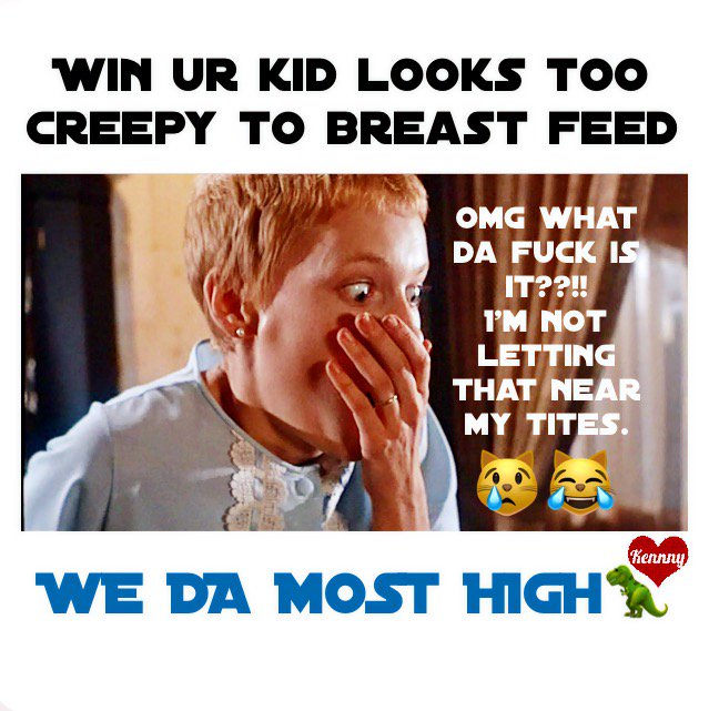GodKennny's tweet photo. “ Today I found out that as a kid I was never breastfed. “ -Kennny♥️ #WENOTHUMON🦖 #WEDAMOSTHIGH🦖 https://t.co/TvDy1K1YV6