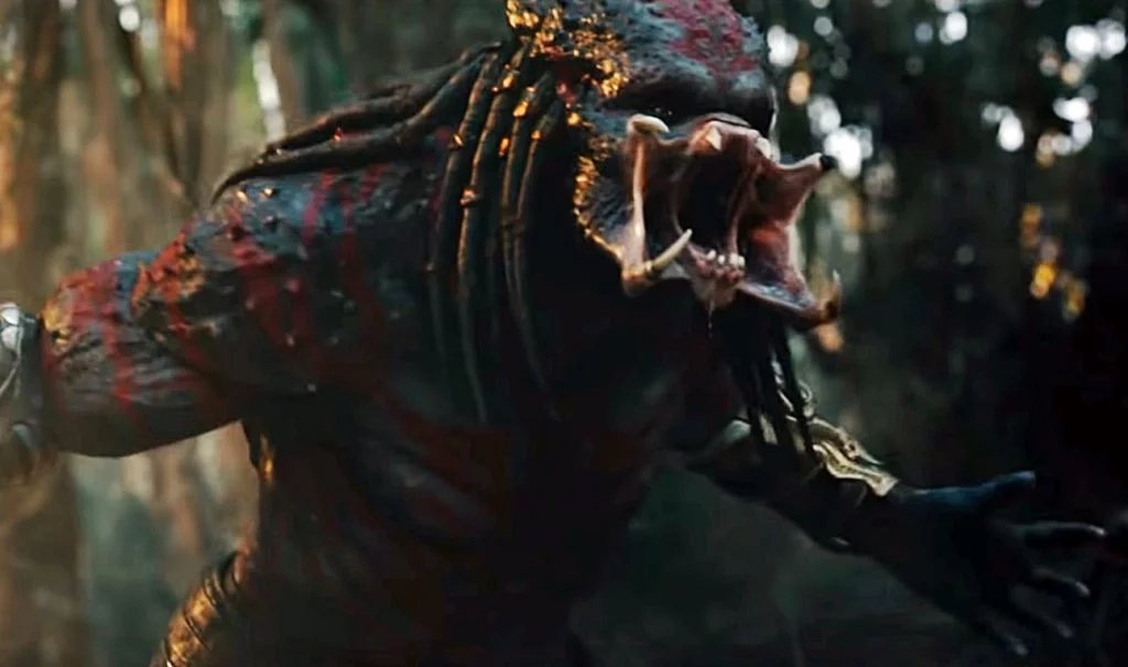 The Predator. Incredible bad movie, the whole story doesn't make sense.. Few action scenes are nice to watch but other than that I do not recommend this movie.. 