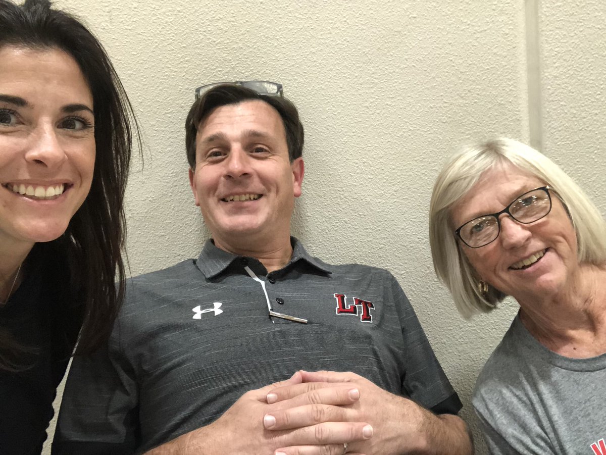 APMcWherterLTMS's tweet photo. Supporting our LTMS basketball players tonight! #keepingthebooks #runningtheclock #adminonduty #itswhoweare @LakeTravisMS https://t.co/tAcjV8HrbL