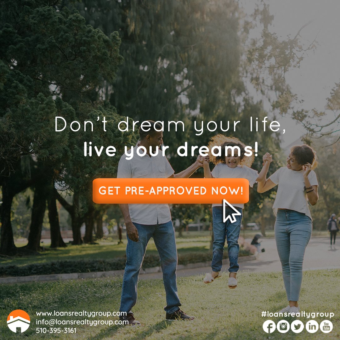 loansrealtygp's tweet photo. Don't dream your life, live your dreams! Get Pre-Approved NOW! π‘π
Call Emil Dollesin: (888) LRG-8808
DRE License: #01465357
NMLS License: #242753
#LoansRealtyGroup #goLRG #LRG #LoansRealty #Loans #Realty #Realestate #EasyApproval #Help #DreamHome #DreamHouse #Keys #Home #Help https://t.co/6ZUMlW5caL