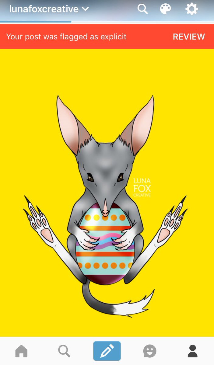 lunafoxcreative's tweet photo. Thanks Tumblr, looks like I’m a NSFW Artist now... https://t.co/2yfvEe9t3Y