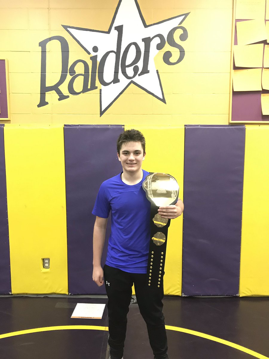 CDH_Wrestling's tweet photo. Wrestler of the Week for last week was Rhys Engelmeier! The theme was “dedication”. Rhys worked extremely hard at all practices and matches, and attended both morning optional lifts last week! https://t.co/OXiIhO64da