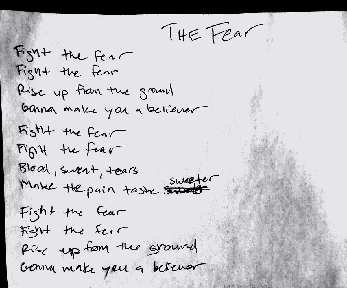 Be Strong Fight Against Fear