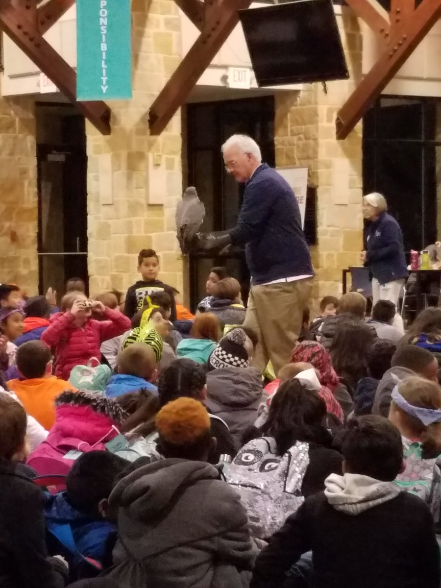 5th grade campers learning about birds and adaptation #Christielearns