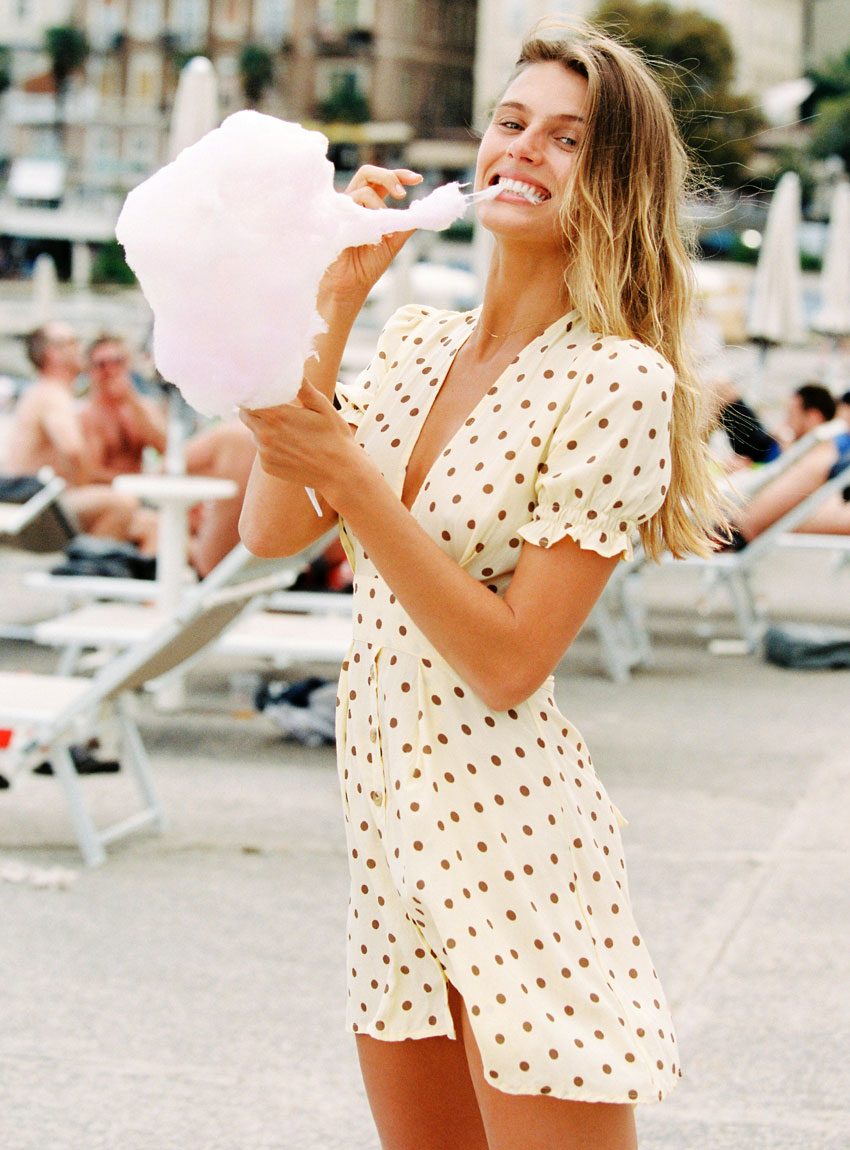 All smiles for new #FaithfullTheBrand :: shop bit.ly/2hoGTgr