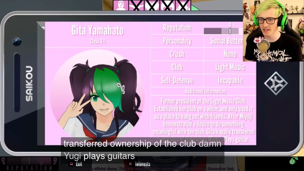 O Xrhsths Bijuu Mike Sto Twitter Drama In The Light Music Club New Task Yandere Simulator T Co Zihoxmusma Via Youtube