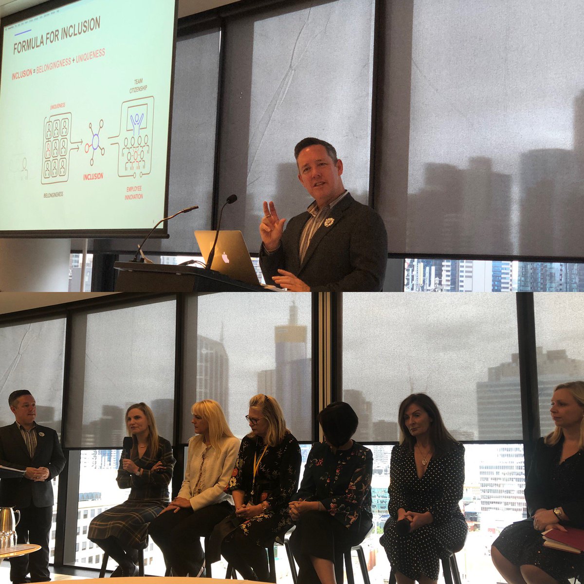 mel_donald_'s tweet photo. Great session with practical examples of flexibility in action from the whitepaper "Does this Desk Make my Job Look Big?" at https://t.co/PRvOxqrbrx @TroyRoderick #allrolesflex, #worklifeeffectiveness https://t.co/cATIAQztkH
