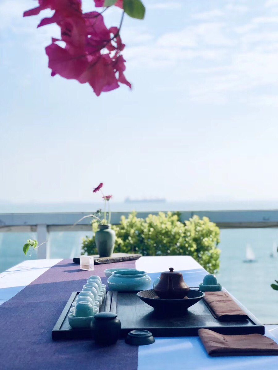 Feel the fresh air and have a cup of tea, what nice!
.
.
.
#whitepottery #porcelain #flower #air #fresh #teatray #teacup #cuppa #teapot #zishahu #chaxi #chajing #chabu #chaguan #dahongpao #plant #scenery #vase #tea #teatime #zen #chai #tee #thé #чай #herbata #tè #morimatea