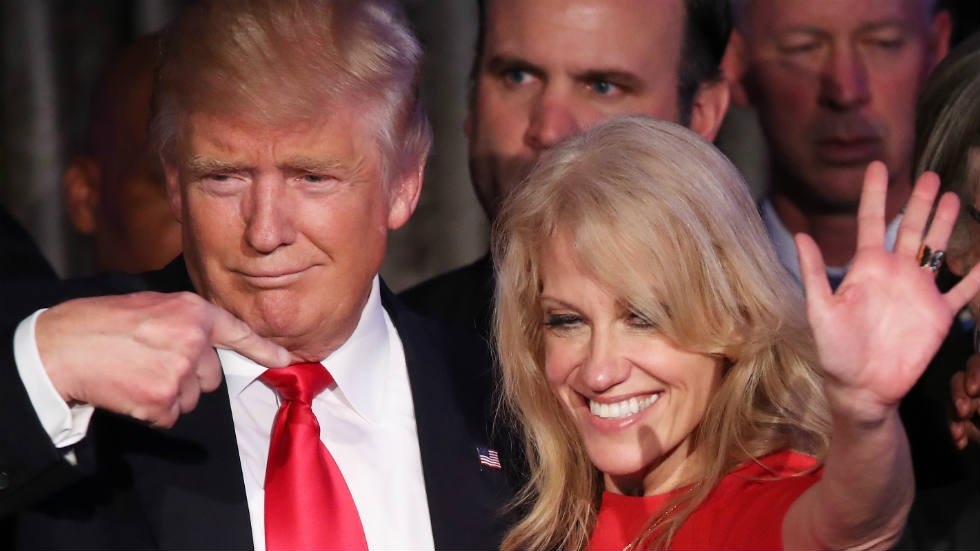 thehill's tweet image. Conway&apos;s husband suggests Trump is tampering with witnesses hill.cm/Ncko3JZ