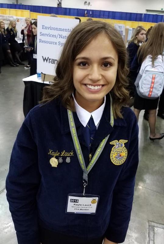 FFAMcCook's tweet photo. Your 2nd place extempt speaker and 7th in Ag Broadcasting. #rockstar #mccookcentralproud #sdffa State LDE's. https://t.co/MQO7ibaZDp