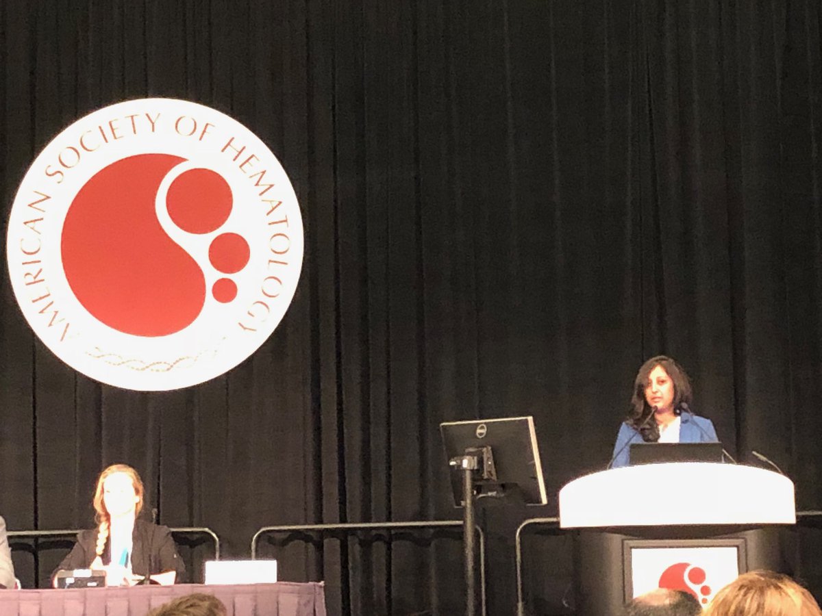 Krina Patel presenting P-BCMA-101 data at #ASH18