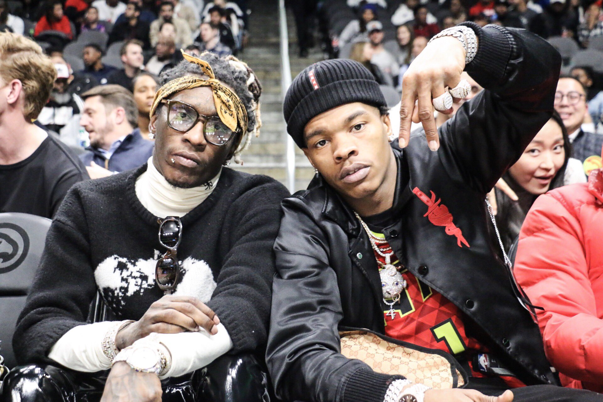 Migos in Atlanta Hawks