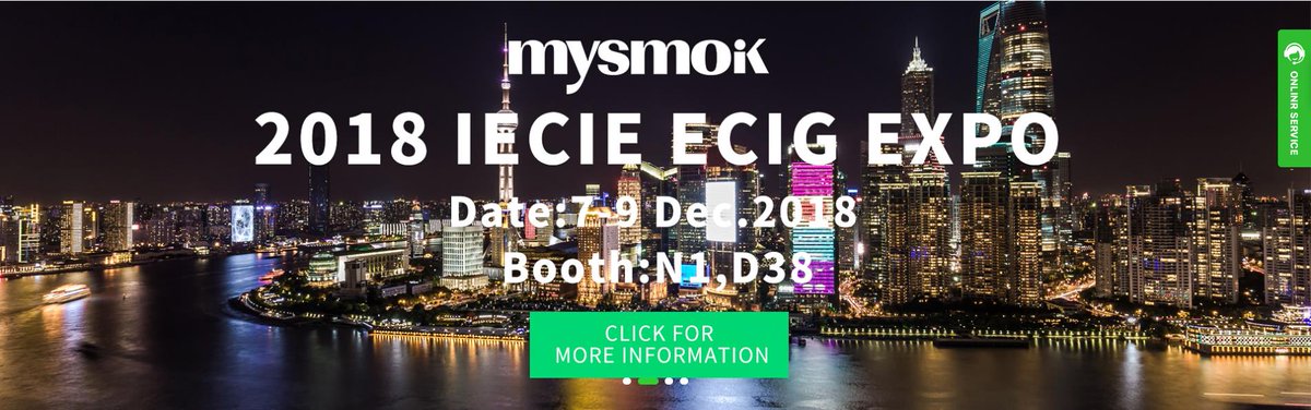 ashleylinxin's tweet photo. MySmok family meet you at IECIE ECIG
Click for more information:
https://t.co/WcOOoPW4vH
#IECIE #Mysmok #iSMOD https://t.co/i9E4cl1aqP