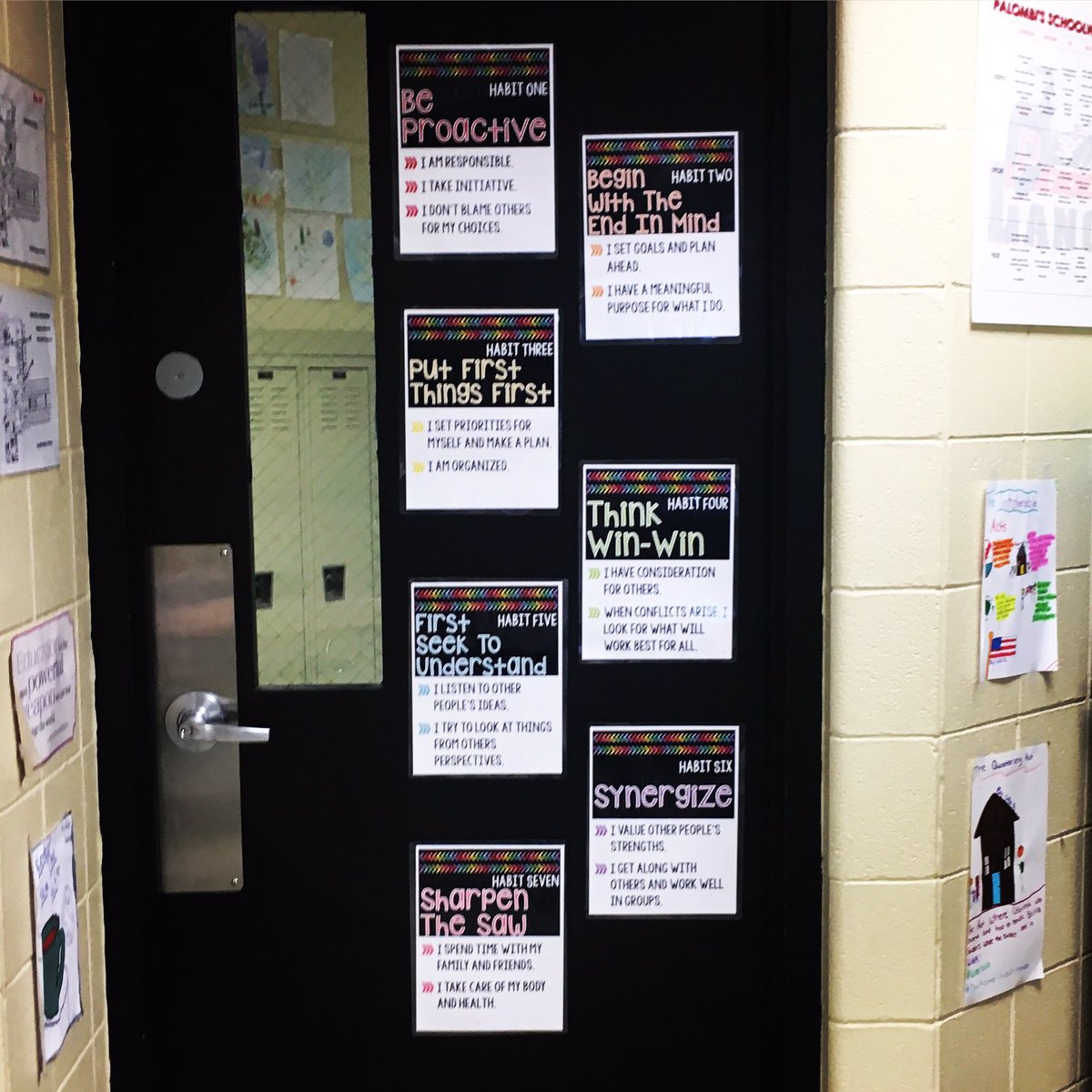 MsKaplan41's tweet image. Love these 7 Habits posters! It’s so important to encourage our students to implement these habits into their everyday lives! #7habits #iteachseventh #iteachmiddleschool #pjpignite