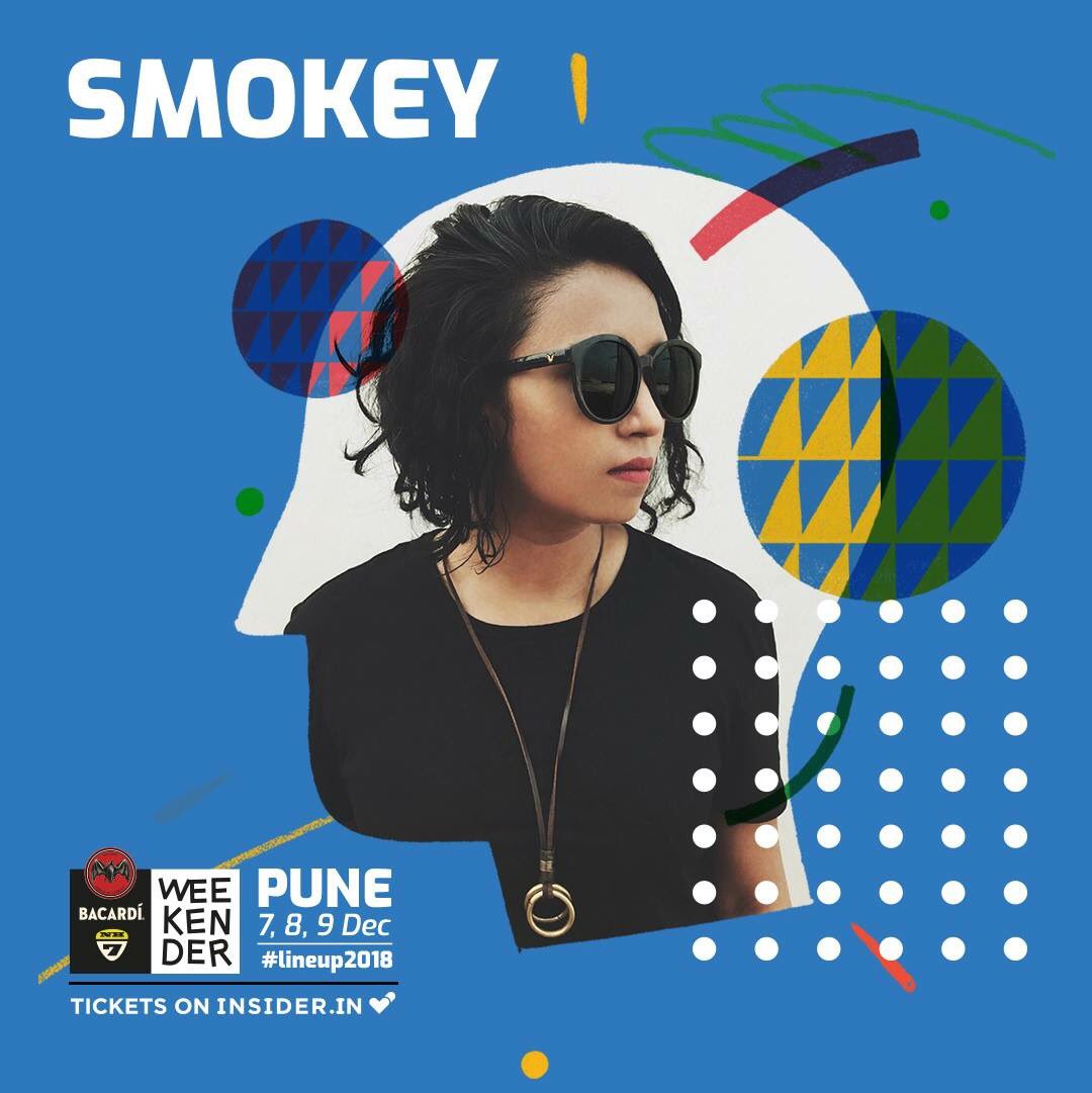 smokeysound's tweet photo. Bacardi @NH7 Weekender, #Pune!
It’s been a long road to this point. Self-belief &amp; dedication, finally paying off. My deep gratitude goes to you all who supported me throughout my journey.  Tickets  : https://t.co/4Sq89g1cbk

#lineup2018 #nh7 #nh7weekender  #smokey #smokeysound https://t.co/G7jNiLu0G9