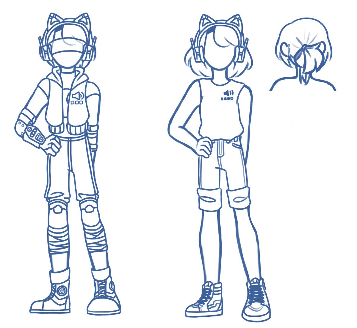 adotcorbin's tweet image. AAAAAAAAAAAAAAAAA #bnhaoc #herodesign #hibikinakamura #sketches #characterdesign